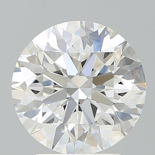 3.10 Carat Round Shaped, Excellent Cut, D Color, VVS2 Clarity, IGI Certified Lab Grown Diamond