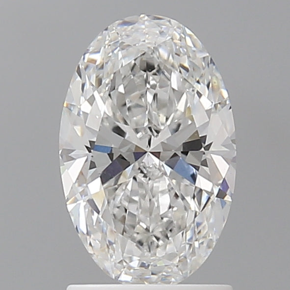 1.59 Carat Oval Shaped, Excellent Cut, E Color, VVS2 Clarity, IGI Certified Lab Grown Diamond