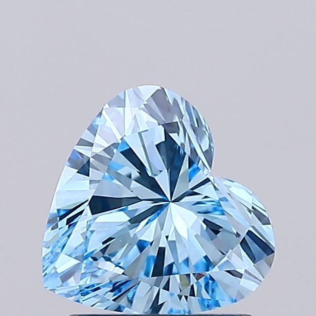 1.06 Carat Heart Shaped, Very Good Cut, VS1 Clarity, IGI Certified Lab Grown Diamond