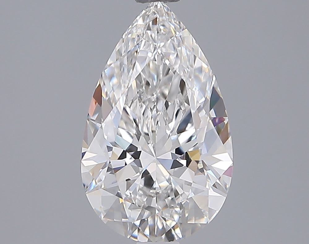2.04 Carat Pear Shaped, Ideal Cut, E Color, VVS1 Clarity, IGI Certified Lab Grown Diamond
