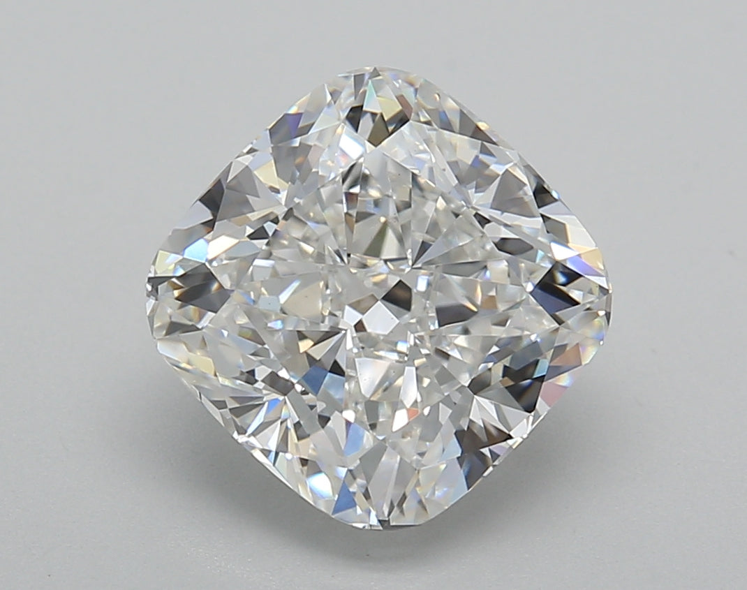 4.01 Carat Cushion Shaped, Excellent Cut, E Color, VS1 Clarity, IGI Certified Lab Grown Diamond