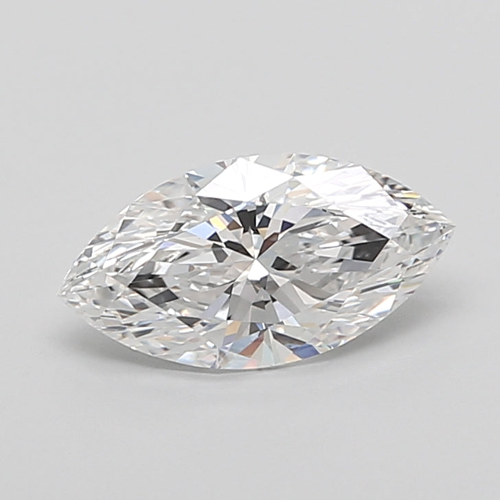 2.10 Carat Marquise Shaped, Ideal Cut, D Color, VS1 Clarity, IGI Certified Lab Grown Diamond