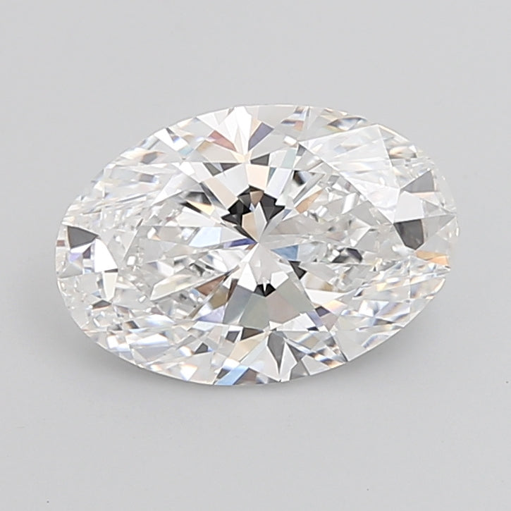 5.06 Carat Oval Shaped, Ideal Cut, D Color, VS1 Clarity, IGI Certified Lab Grown Diamond