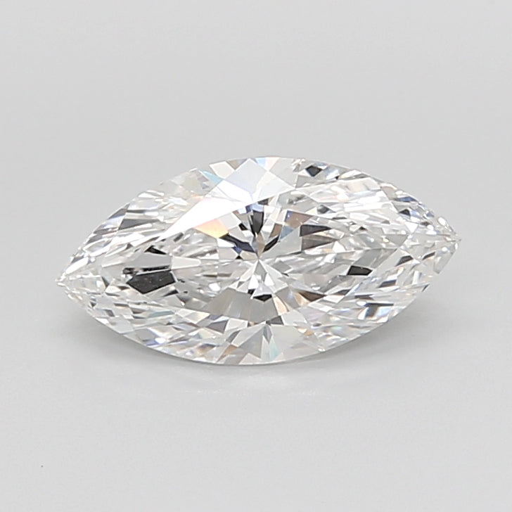 2.53 Carat Marquise Shaped, Ideal Cut, E Color, VVS2 Clarity, IGI Certified Lab Grown Diamond