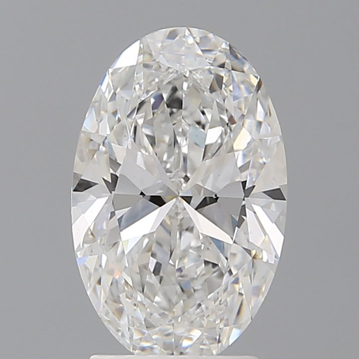 2.60 Carat Oval Shaped, Ideal Cut, D Color, VS1 Clarity, IGI Certified Lab Grown Diamond