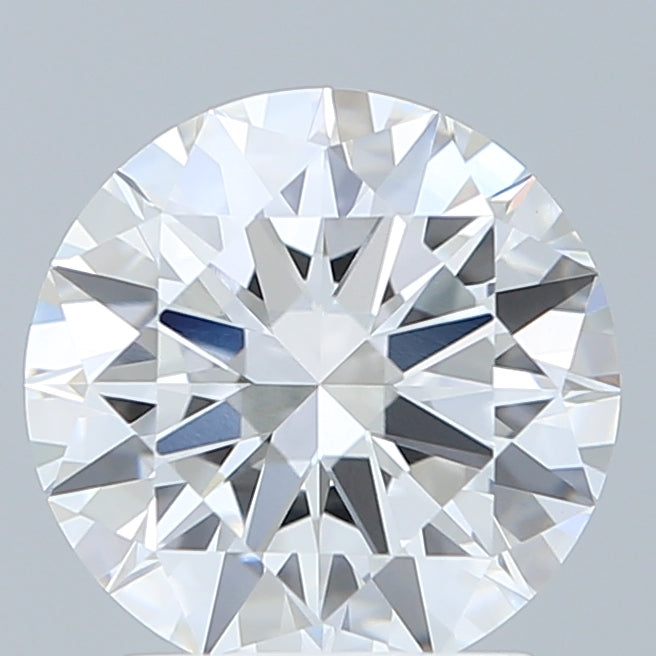 2.10 Carat Round Shaped, Excellent Cut, D Color, VVS2 Clarity, IGI Certified Lab Grown Diamond