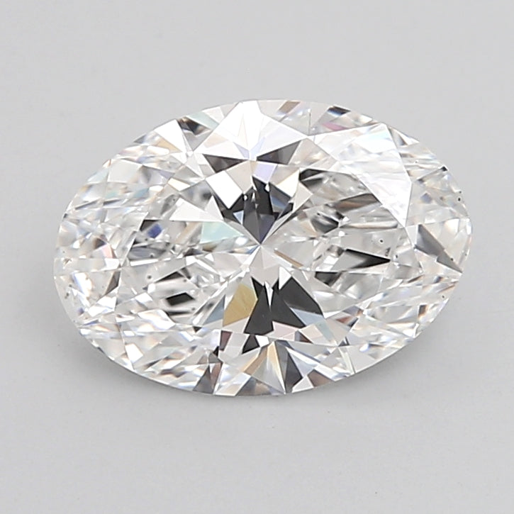 3.02 Carat Oval Shaped, Ideal Cut, D Color, VS2 Clarity, IGI Certified Lab Grown Diamond