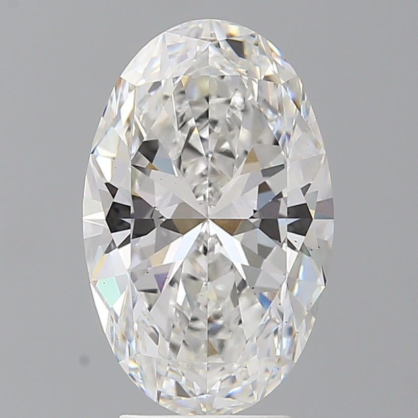 4.04 Carat Oval Shaped, Ideal Cut, E Color, VS2 Clarity, IGI Certified Lab Grown Diamond