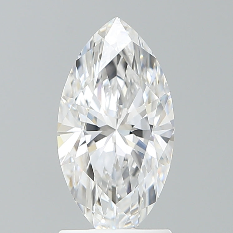 1.59 Carat Marquise Shaped, Ideal Cut, D Color, VVS2 Clarity, IGI Certified Lab Grown Diamond