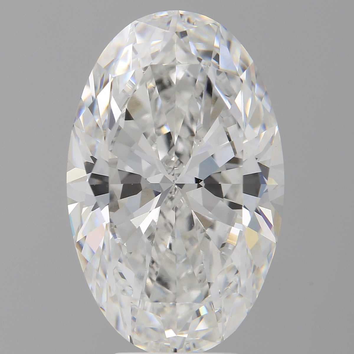 7.04 Carat Oval Shaped, Ideal Cut, E Color, VVS2 Clarity, IGI Certified Lab Grown Diamond