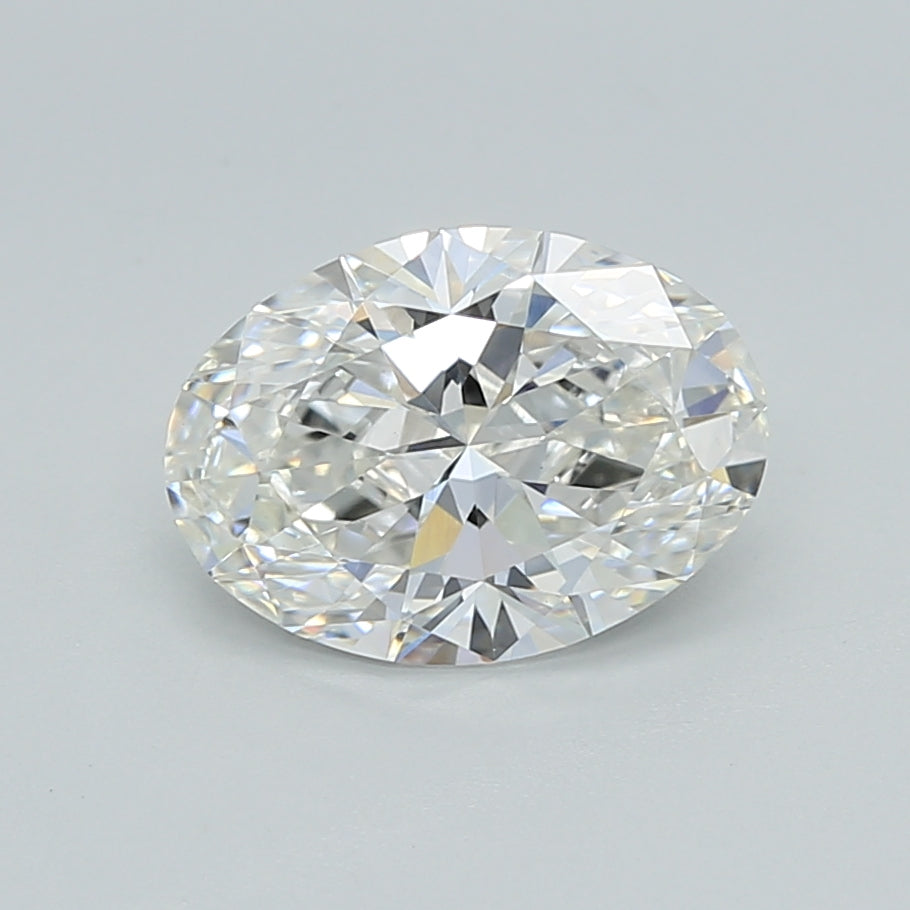 1.54 Carat Oval Shaped, Ideal Cut, F Color, VVS2 Clarity, IGI Certified Lab Grown Diamond