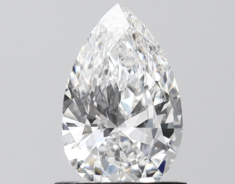 1.15 Carat Pear Shaped, Ideal Cut, E Color, VS1 Clarity, IGI Certified Lab Grown Diamond