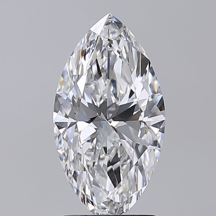 2.00 Carat Marquise Shaped, Excellent Cut, D Color, VVS2 Clarity, IGI Certified Lab Grown Diamond