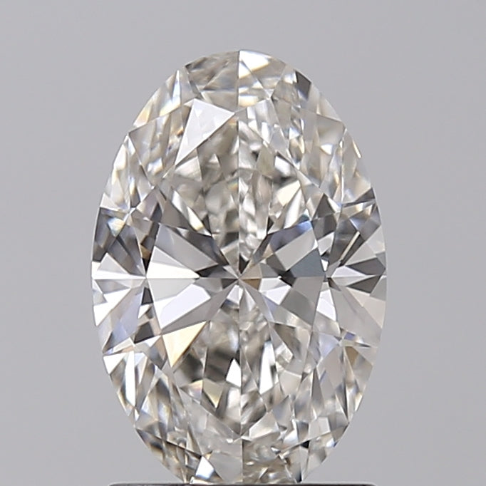 1.53 Carat Oval Shaped, Ideal Cut, G Color, VVS2 Clarity, IGI Certified Lab Grown Diamond
