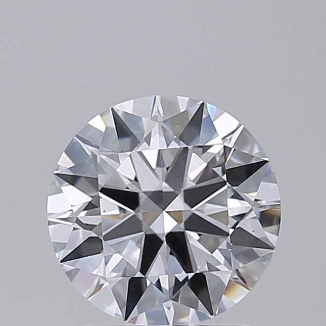 1.71 Carat Round Shaped, Ideal Cut, D Color, VS1 Clarity, IGI Certified Lab Grown Diamond