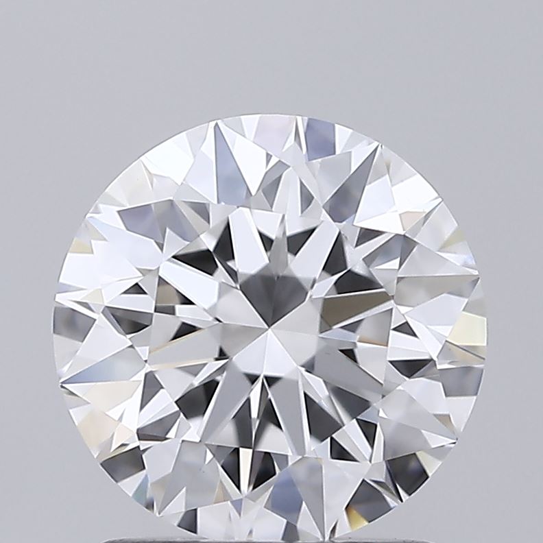 1.50 Carat Round Shaped, Excellent Cut, D Color, VS1 Clarity, IGI Certified Lab Grown Diamond