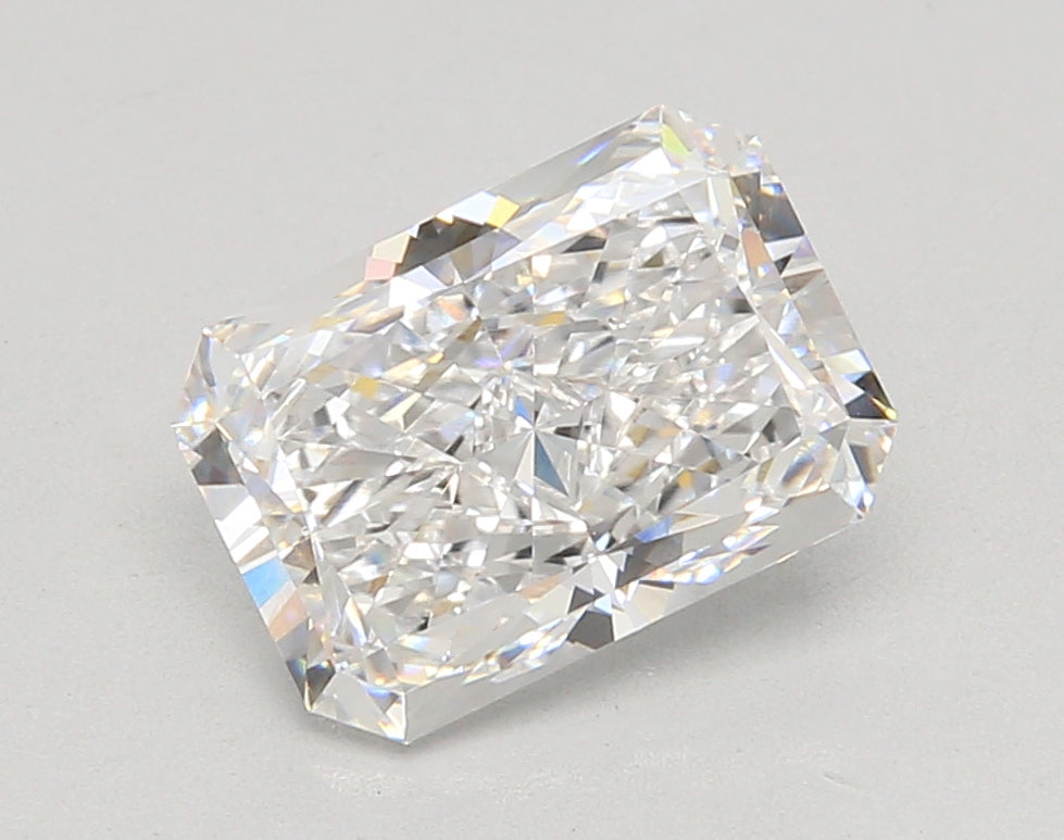 3.03 Carat Radiant Shaped, Ideal Cut, D Color, VVS2 Clarity, IGI Certified Lab Grown Diamond