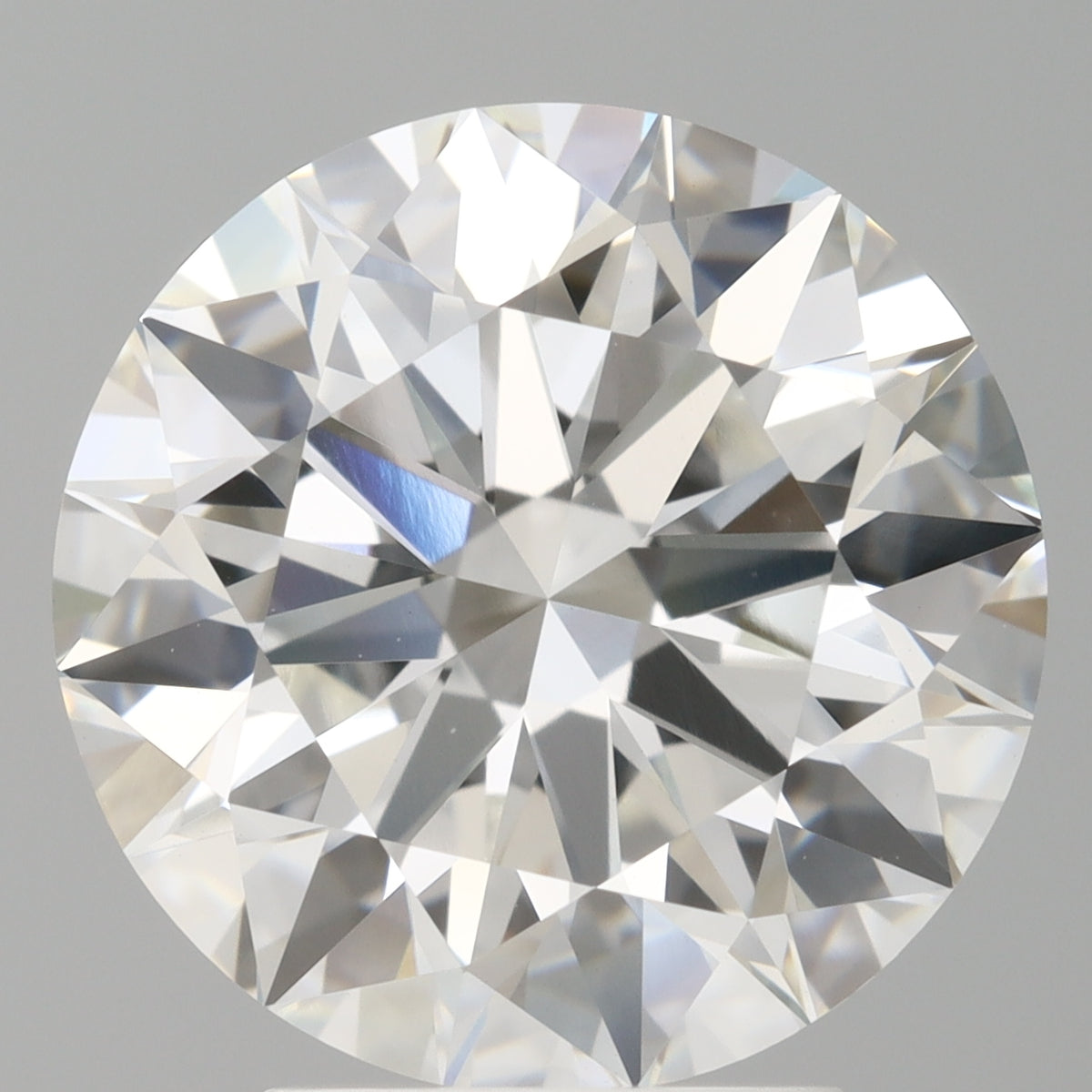 4.02 Carat Round Shaped, Ideal Cut, E Color, VVS2 Clarity, IGI Certified Lab Grown Diamond