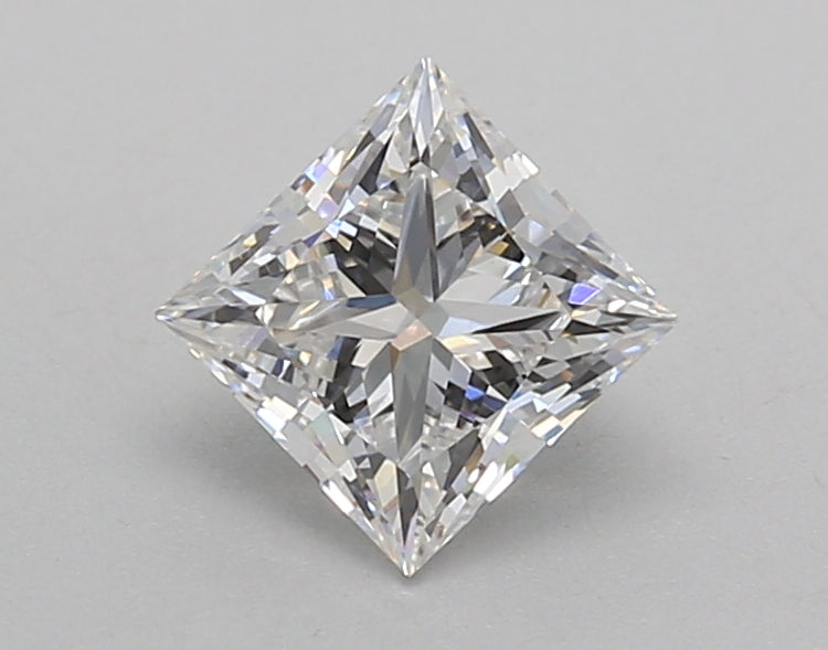1.01 Carat Princess Shaped, Very Good Cut, D Color, VVS2 Clarity, IGI Certified Lab Grown Diamond