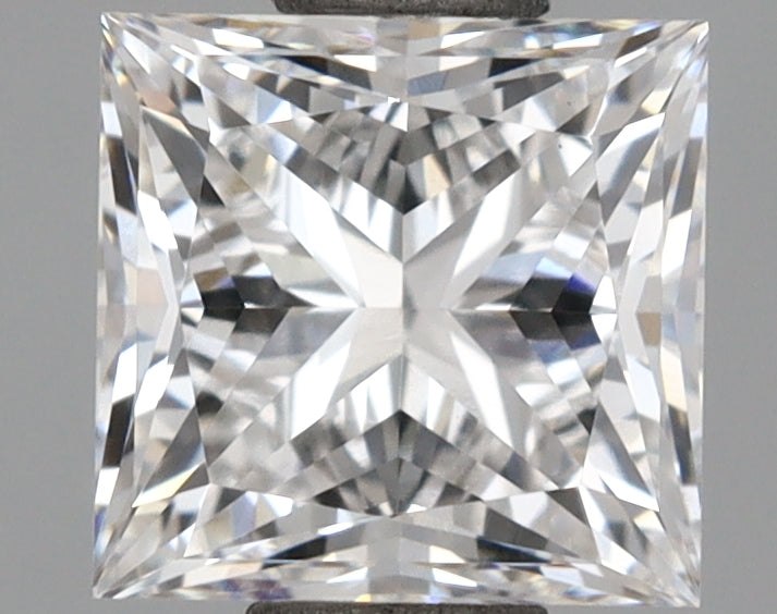 1.11 Carat Princess Shaped, Excellent Cut, E Color, VS1 Clarity, IGI Certified Lab Grown Diamond