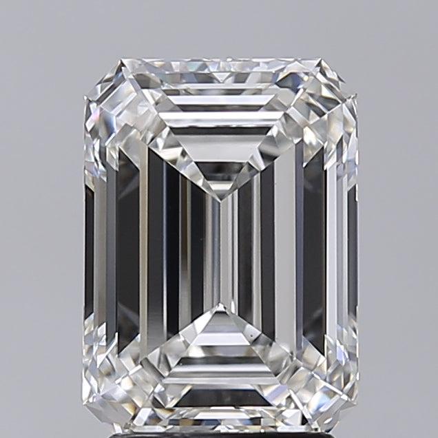 3.01 Carat Emerald Shaped, Excellent Cut, G Color, VS1 Clarity, IGI Certified Lab Grown Diamond