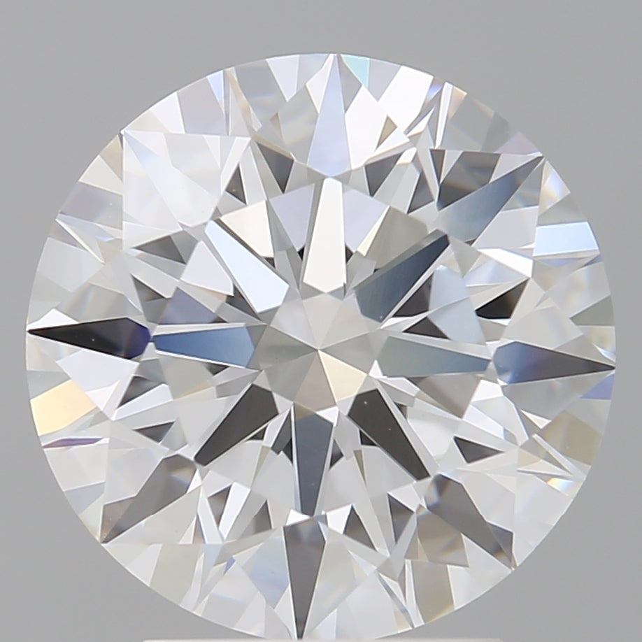 3.59 Carat Round Shaped, Ideal Cut, E Color, VVS2 Clarity, IGI Certified Lab Grown Diamond