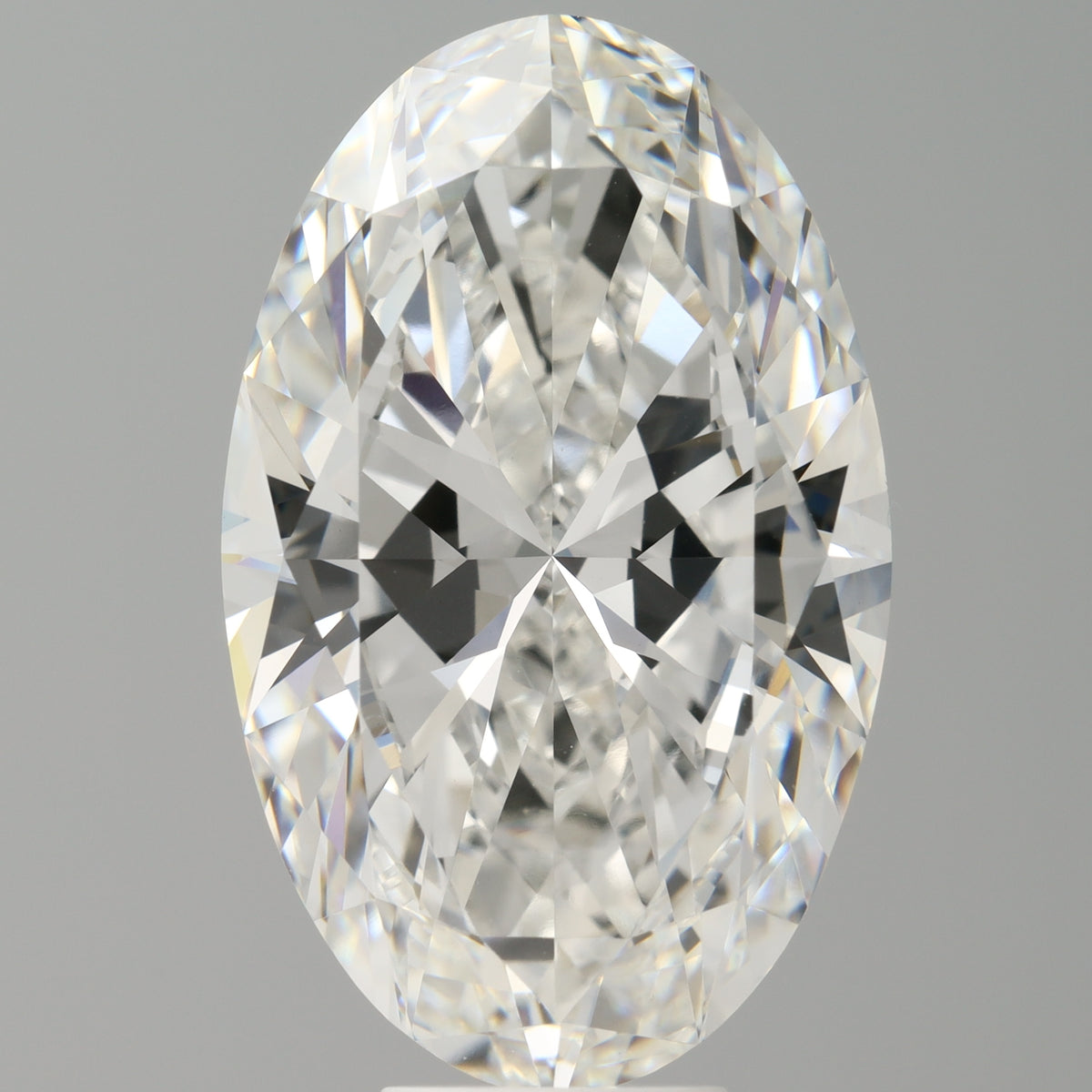 9.09 Carat Oval Shaped, Ideal Cut, F Color, VVS2 Clarity, IGI Certified Lab Grown Diamond