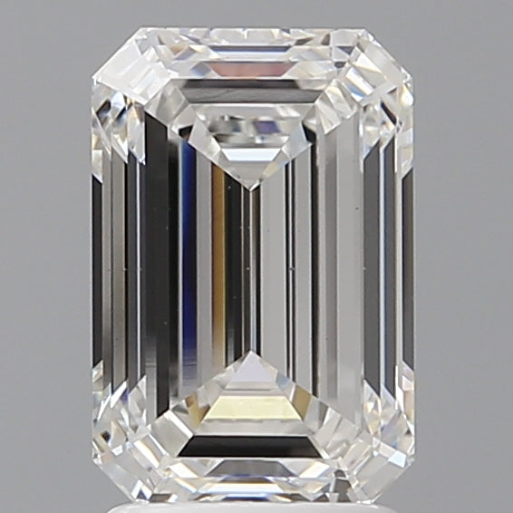 2.51 Carat Emerald Shaped, Ideal Cut, E Color, VS1 Clarity, IGI Certified Lab Grown Diamond