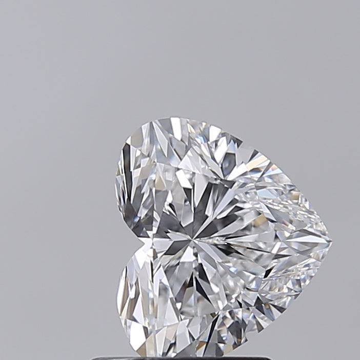 1.50 Carat Heart Shaped, Excellent Cut, D Color, VS1 Clarity, IGI Certified Lab Grown Diamond