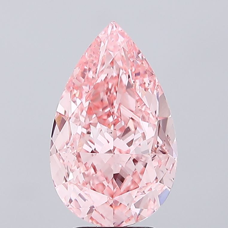 5.03 Carat Pear Shaped, Excellent Cut, VS1 Clarity, IGI Certified Lab Grown Diamond