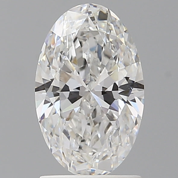 1.60 Carat Oval Shaped, Excellent Cut, E Color, VVS2 Clarity, IGI Certified Lab Grown Diamond