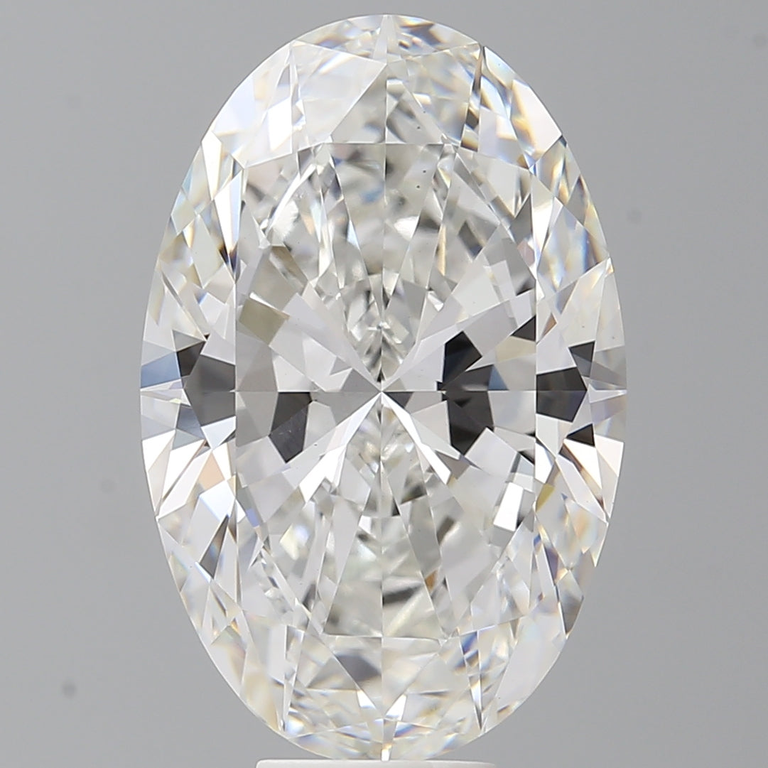 10.06 Carat Oval Shaped, Ideal Cut, F Color, VVS2 Clarity, IGI Certified Lab Grown Diamond