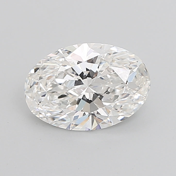 4.05 Carat Oval Shaped, Ideal Cut, E Color, VVS2 Clarity, IGI Certified Lab Grown Diamond