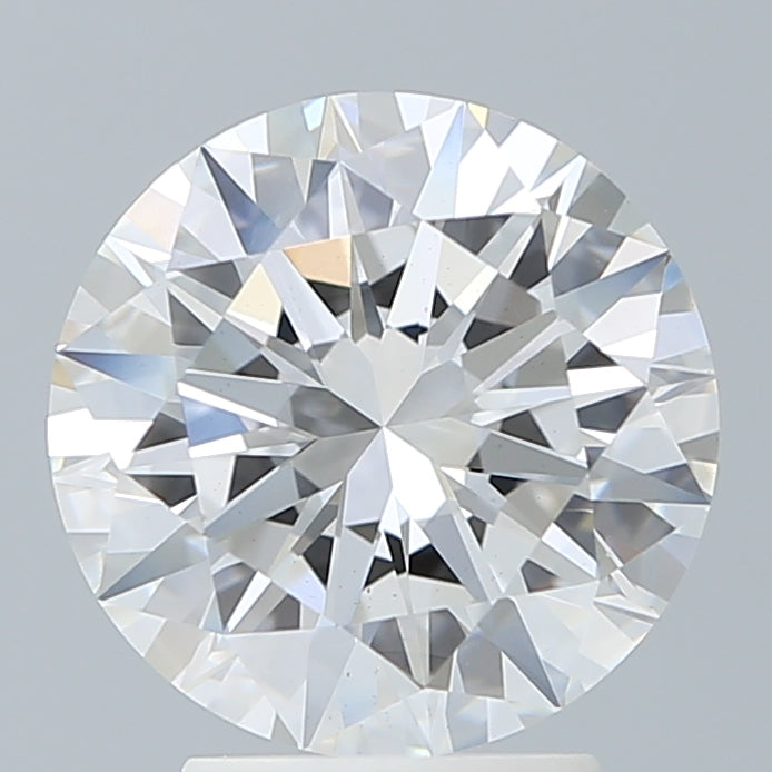 3.31 Carat Round Shaped, Excellent Cut, E Color, VS1 Clarity, IGI Certified Lab Grown Diamond