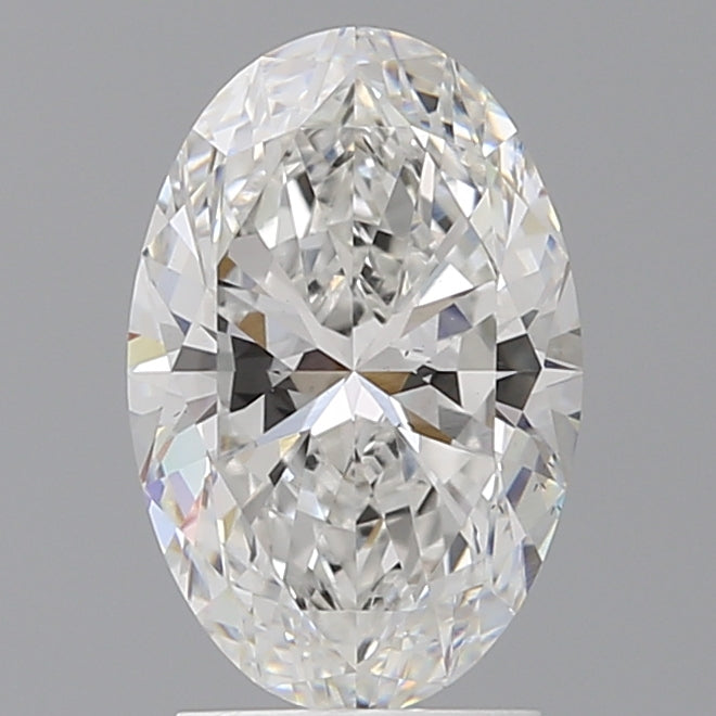 2.56 Carat Oval Shaped, Ideal Cut, E Color, VS2 Clarity, IGI Certified Lab Grown Diamond