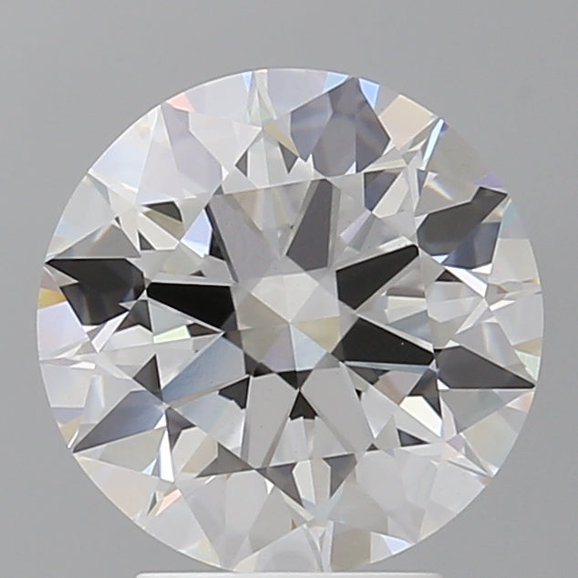 3.56 Carat Round Shaped, Ideal Cut, E Color, VVS2 Clarity, IGI Certified Lab Grown Diamond