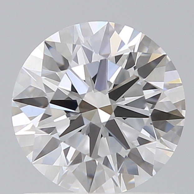 1.13 Carat Round Shaped, Ideal Cut, D Color, VVS2 Clarity, IGI Certified Lab Grown Diamond