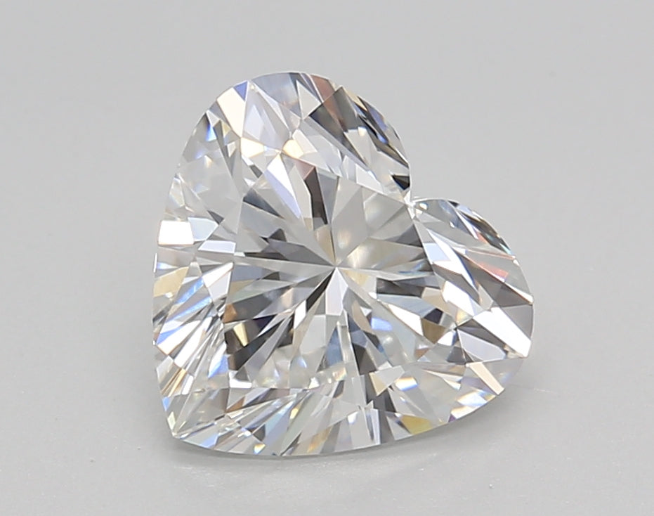 2.02 Carat Heart Shaped, Ideal Cut, E Color, VVS2 Clarity, IGI Certified Lab Grown Diamond