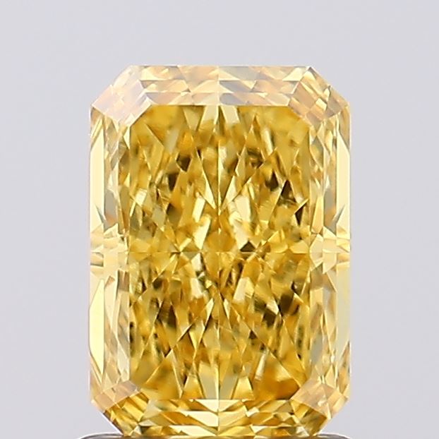 1.21 Carat Radiant Shaped, Excellent Cut, VVS2 Clarity, IGI Certified Lab Grown Diamond