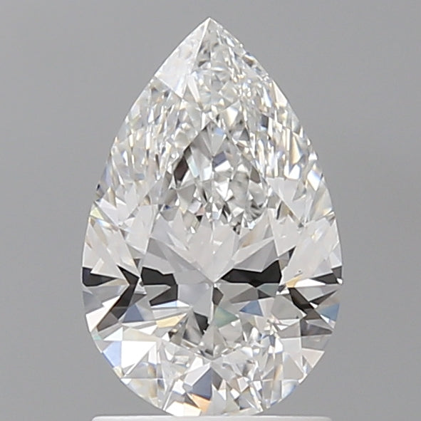 1.51 Carat Pear Shaped, Excellent Cut, E Color, VS1 Clarity, IGI Certified Lab Grown Diamond