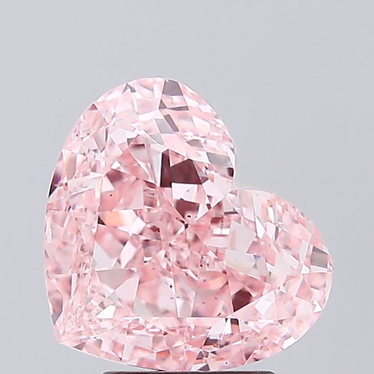 3.51 Carat Heart Shaped, Excellent Cut, VS2 Clarity, IGI Certified Lab Grown Diamond