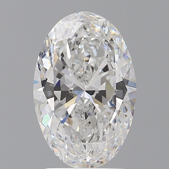 2.60 Carat Oval Shaped, Ideal Cut, D Color, VVS2 Clarity, IGI Certified Lab Grown Diamond