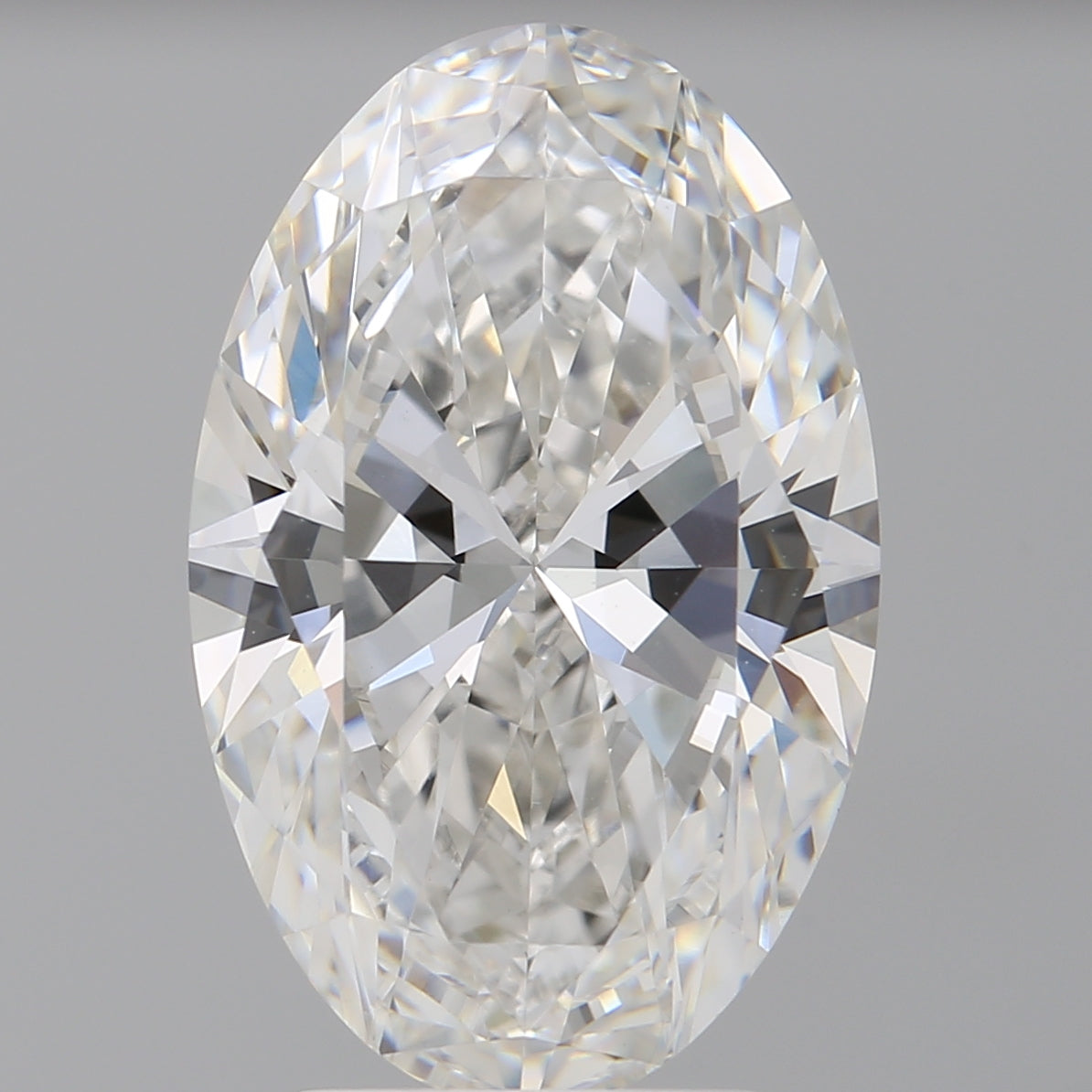 4.01 Carat Oval Shaped, Ideal Cut, G Color, VVS2 Clarity, IGI Certified Lab Grown Diamond