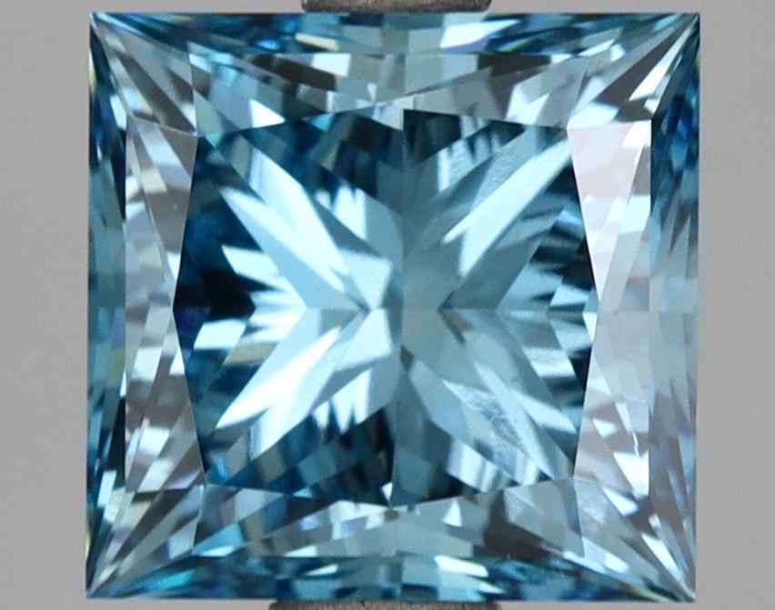 3.53 Carat Princess Shaped, Excellent Cut, VS1 Clarity, IGI Certified Lab Grown Diamond