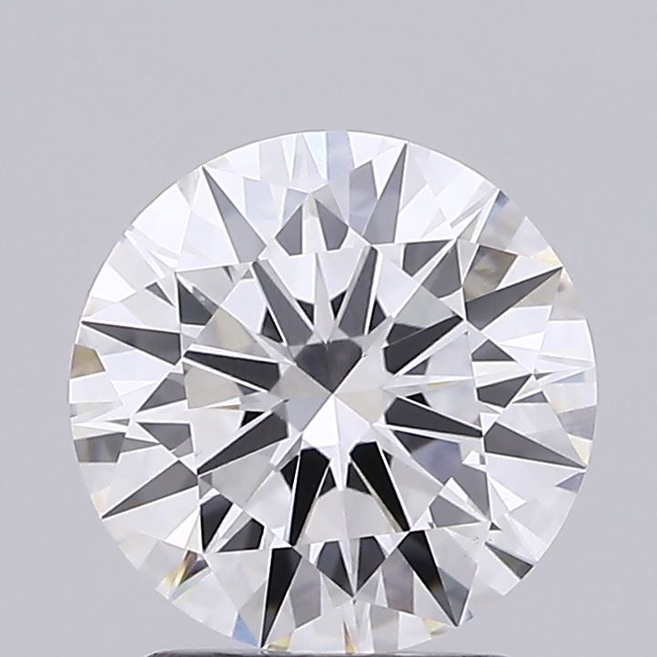 2.07 Carat Round Shaped, Ideal Cut, E Color, VVS2 Clarity, IGI Certified Lab Grown Diamond