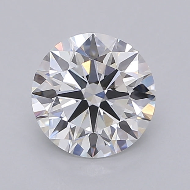 1.36 Carat Round Shaped, Ideal Cut, D Color, VVS2 Clarity, IGI Certified Lab Grown Diamond