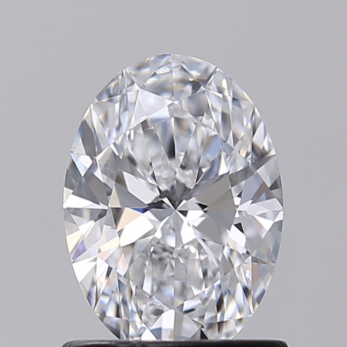 1.02 Carat Oval Shaped, Ideal Cut, D Color, VVS1 Clarity, IGI Certified Lab Grown Diamond