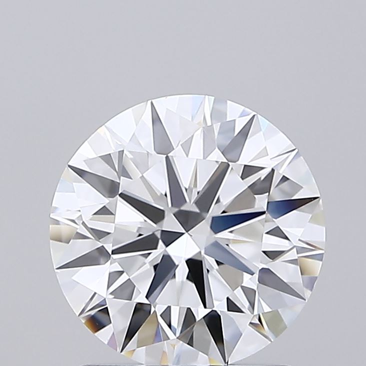 1.53 Carat Round Shaped, Ideal Cut, D Color, VS1 Clarity, IGI Certified Lab Grown Diamond