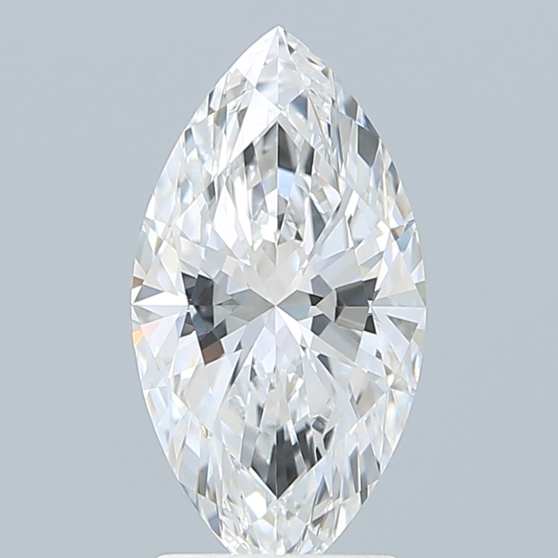 2.25 Carat Marquise Shaped, Ideal Cut, D Color, VVS1 Clarity, IGI Certified Lab Grown Diamond