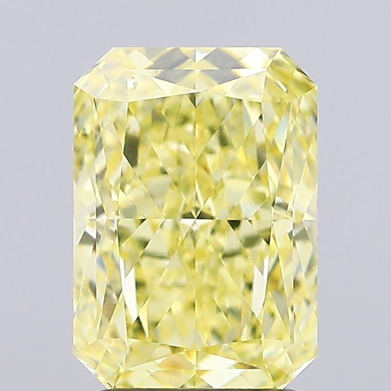 2.19 Carat Radiant Shaped, Excellent Cut, VS1 Clarity, IGI Certified Lab Grown Diamond